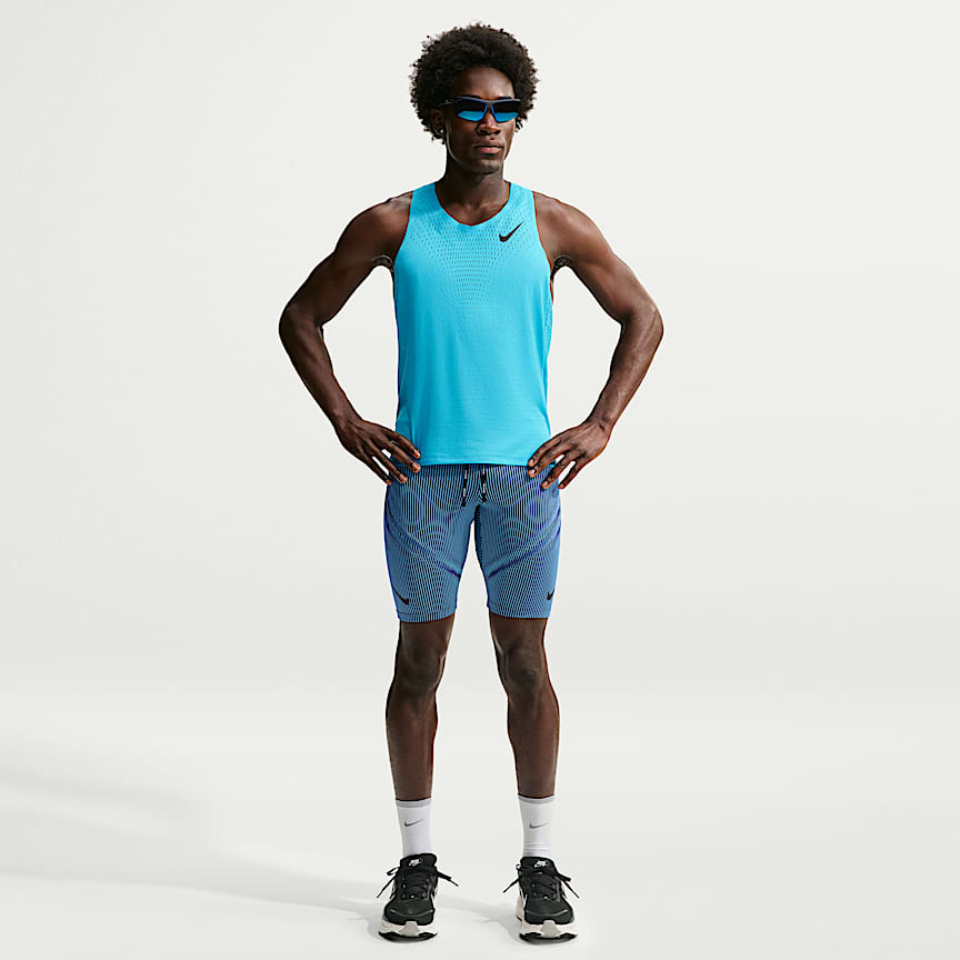 Nike AeroSwift Men's Dri-FIT ADV Printed Running Singlet. Nike.com